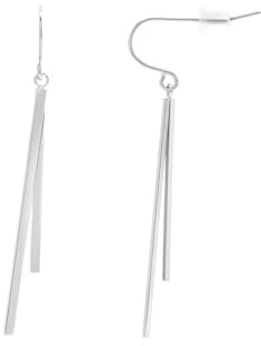 Heideman Ohrhänger Damen Nessi Stab Edelstahl 4cm | Elegantes Accessoire für Büro und festliche Anlässe, leicht zu tragen, hautfreundlich, schöne Geschenkidee für sie.