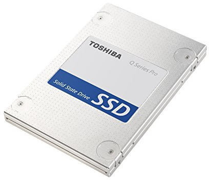 Toshiba SSD Q Series Pro interne SSD-Festplatte 512 GB 6,4 cm (2,5 Zoll) silber