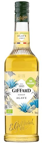 GIFFARD - Sirop Agave - BIO - Sucré Naturellement - Indice Glycémique Faible - 70 Cl