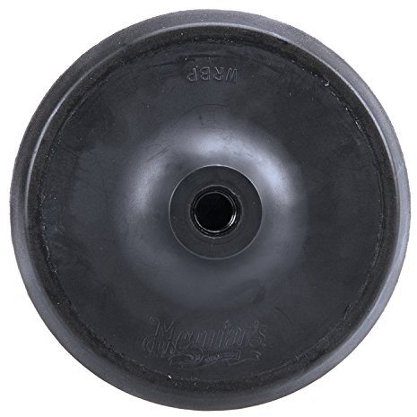 Meguiar's Professional Soft Buff Rotary Backing - Rotary Backing Plate for 7- 8 Rotary Pads, Accepts a 5/8 Diameter Shaft, Hook and Loop for Machine Polishing, 1 Backing Plate