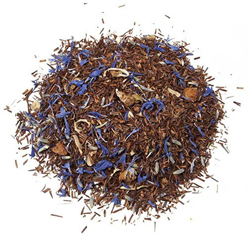 Aromas de Té - Té Rooibos Infusión del Sueño Relajante con Azahar, Valeriana, Espliego, Manzana y Ceral Azul a Granel, 50 GR