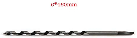 Broca para taladro MASO con vástago hexagonal para madera, 6 mm, 460 mm de largo, 1 unidad