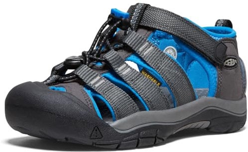 KEEN Newport H2, Sandale Mixte Enfant, MAGNET/BRILLIANT BLUE, 39