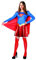 Ciao- Supergirl costume disguise fancy dress girl woman adult official DC Comics (Size M), Blau/Rot