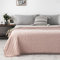 MOHAP Couette Réversible Légère Été 220x240 cm 250G/M² Couette Matelassée Bicolore Duvet Édredon Couverture Imprimée Chaude Épais Couette Tempérée 2 Personnes Couette Fraîche Éte Climatiseur Pompon