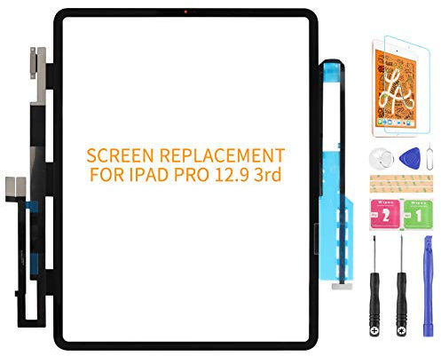 Écran tactile de rechange pour iPad Pro 12.9 2018 3ème écran tactile de rechange A2014 A1895 A1876