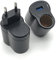 Convertitore Accendisigari per Auto, Adattatore Spina Presa Accendisigari Caricatore USB Adattatore da AC a DC da 100V-240V a 12V 2A Alimentazione Trasformatore Convertitore Spina di Alimentazione EU