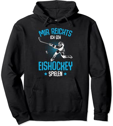 Mir reichts ich geh Eishockey spielen Jungen Kinder Pullover Hoodie