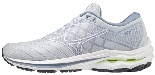 Mizuno Damen Wave Inspire Walking-Schuh, Heather/Wht/Troposphere, 39 EU