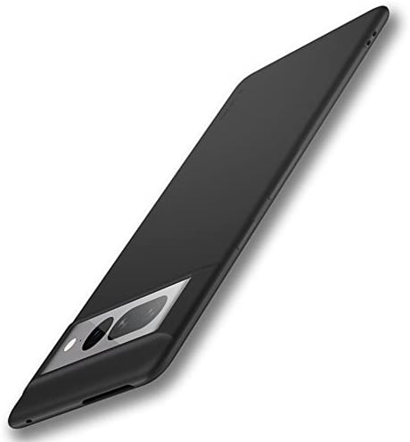 X-level Google Pixel 7 Pro Case, [Guardian Series] Ultra Thin Slim Soft Flexible TPU Bumper Matt Finish Protective Phone Cover Case for Google Pixel 7 Pro - Black