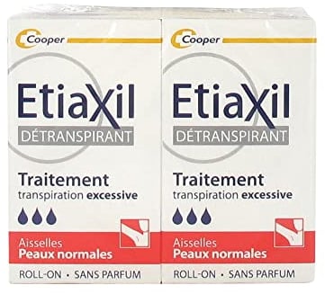 Etiaxil Detranspirant zur Behandlung übermäßiger Transpiration 2 x 15 ml Packung