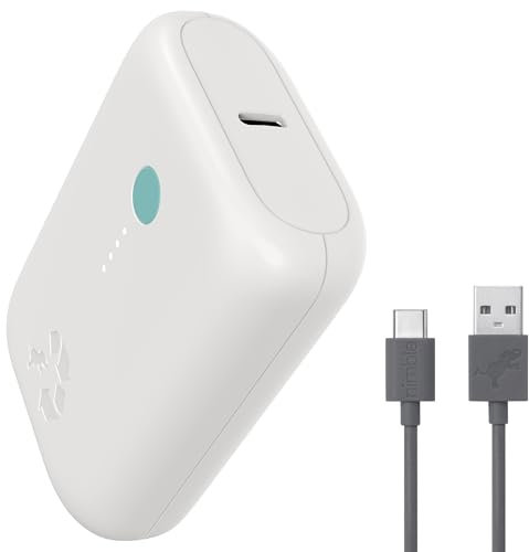 Nimble Champ Lite 5200 mAh Portable Battery 15W White