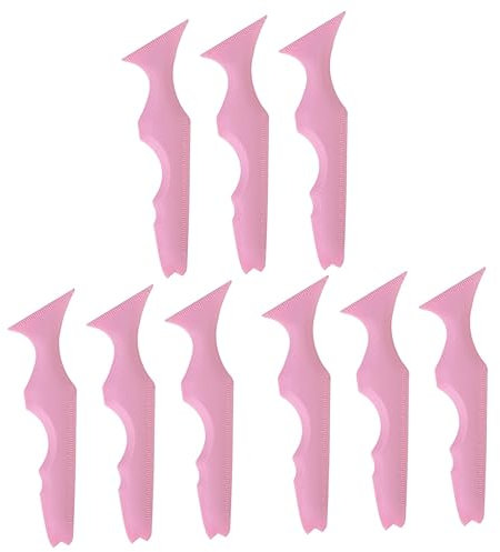 FRCOLOR 9 Stk Silikon-schönheitslineal Eyeliner- -tool Eyeliner-führungsschablonen Wimpernpads Schablonen Für Augenbrauenstifte Werkzeug Schönheit Aus Silikon Briefmarke Kosmetik