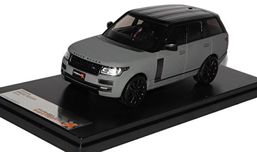 Land R*o*v*e*r Range R*o*v*e*r LG matt Grau Schwarz Ab 2012 1/43 PremiumX Modell Auto