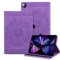Rosbtib Funda Samsung Galaxy Tab A9 8.7 Pulgadas (SM-X110/ X115) Cuero con Patrón de Mandala Funda con Función de Soporte Ranuras para Tarjetas Tableta Protección para Galaxy Tab A9 - Púrpura