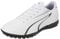PUMA Herren Vitoria TT Soccer Shoe, White Black, 40 EU