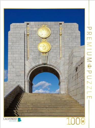CALVENDO Puzzle Das American War Memorial | 1000 Teile Lege-Größe 64 x 48 cm Foto-Puzzle für glückliche Stunden
