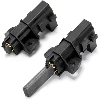 Ruimou 2Pzas Escobillas de Carbono para Motor de Lavadora (32 x 13 x 5mm) 92126721 Compatible con Repuestos de Lavadora Hoover