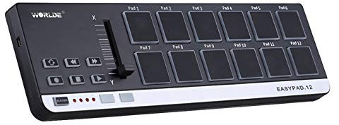 COMETX MIDI Pad EasyPad.12 Mini USB Portatile 12 Drum Pad Controller MIDI