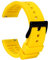TStrap Bracelet Montre Silicone 20mm - Jaune Dégagement Rapide Intelligente Bracelets pour Homme Femme - Souple Caoutchouc Watch Strap Connectée Boucle Replacement - 18mm 19mm 20mm 21mm 22mm 24mm