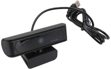 GOWENIC Caméra PC HD 2MP 1920 X 1080P, Webcam USB de Reconnaissance Faciale pour 10 11, Webcam Réglable pour Ordinateur Portable avec 30 FPS, Angle de Vision de 80° pour la