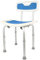 OHMG Siège de Douche Antidérapant,Tabouret de Douche,Hauteur Réglable 70-83CM,Chaise de Douche Chargeant 130kg Fauteuil,pour Personnes Âgées Femmes Enceintes Chaise Salle de Bain