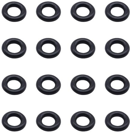 HISports O-Ringe Einspritzdüsen Einspritzventile Dichtung 06A906145, 16PC Einspritzdüse Dichtung Satz Kompatibel mit Golf 7 8 Golf 4 6 5 Ersetzen 07C906149