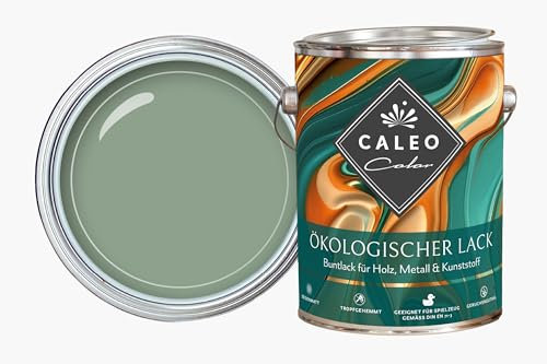 Caleo Color Lack AGAVE 0,68 Liter - ökologischer Lack für Möbel - natürlich, lösemittelfrei, spielzeugtauglich