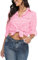 Yukiuiny Chemisier Carreaux Coton et Lin Femme Chemise Bucheron Western T Shirt Casual Décontractée Classique Retro Ecossaise Flanelle Blouse Gilet Vintage Rose Rouge Blanc*10% Lin XL