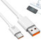 Zunishaone Câble de Chargeur Rapide de 120W Type C | Longueur 1M pour Téléphones, Tablettes et Appareils usb c, Charge Express Idéale pour Utilisation Quotidienne, Durable et Fiable