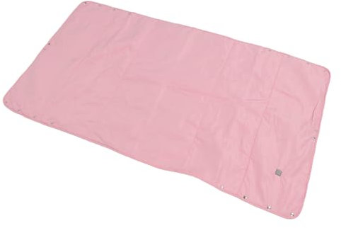 Pssopp Electric Heated Blanket Wearable Reusable Washable Throw with 3 Heating Levels for Warmth (Pink)