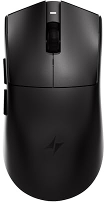 ATK Blazing Sky X1 V2 Ultimate Wireless Gaming Mouse - Black | 55g Lightweight, PAW3950 Ultra Sensor, Up to 42,000 DPI, 8K Polling Rate, 800 Hr Battery Life, Dual-Mode 2.4G/Wired