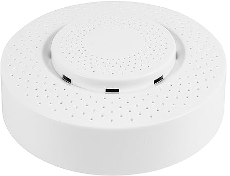 NIZEAMI Zigbee Tuya 3.0 Luftqualitätsmonitor für Damen, 5-in-1, Formaldehyd, Co2-Sensor, Feuchtigkeitsdetektor, Temperatur