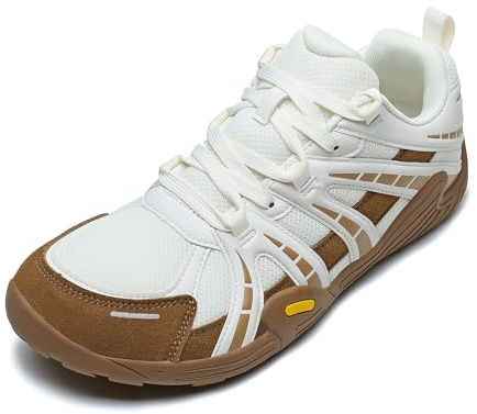 Meik Mangni Scarpe Barefoot Uomo Ampia Taglia:39-46EU | Antiscivolo,Zero Drop,Piedi Nudi con Punta,Larga,Fitness Comode