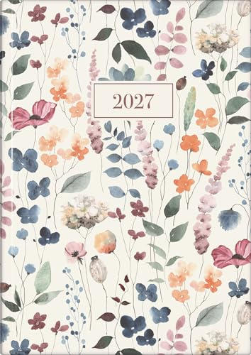 rido/idé Buchkalender Premium Young Line 2027 „Watercolor“ | A5, Papier