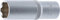 BGS 2949 | Steckschlüssel-Einsatz Super Lock, tief | 12,5 mm (1/2) | SW 19 mm | lang | Wellenprofil | CV-Stahl