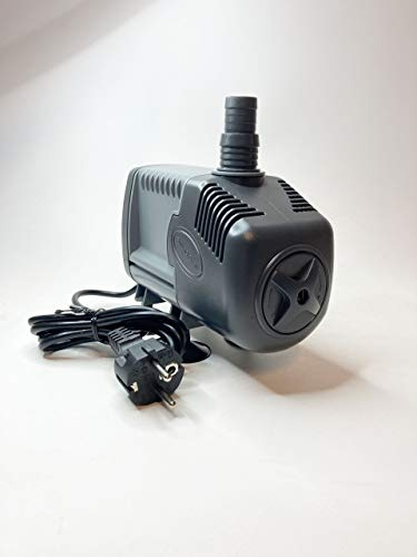 Zimmerbrunnenpumpe Sicce Syncra Silent 5.0 Wasserpumpe (105W, 5000 l/h, 3,80m Förderhöhe), hochwertige Qualitätspumpe aus Italien, Pumpe für Ihren Zimmerbrunnen