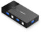 UGREEN KVM Switch USB 2 Ports VGA Switch 2 Entrées à 1 Sortie pour PC Écran VGA Clavier Souris Imprimante Scanner 2 Câbles USB Inclus
