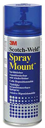 Colle aérosol pour montages successifs, 400ml, 7043