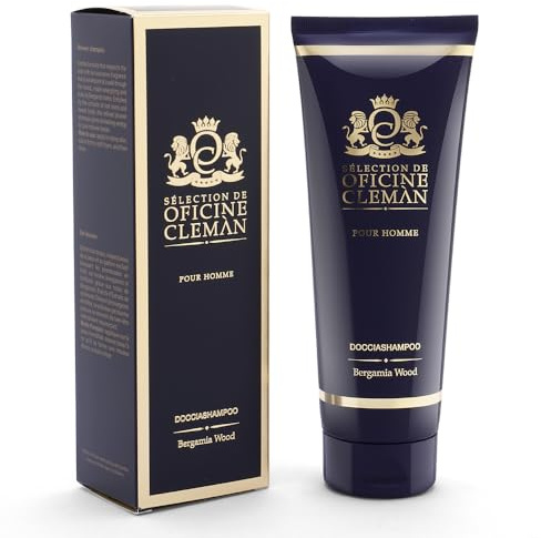 Bergamia Wood 2-in-1 Duschgel & Shampoo für Herren 250ml – belebende Körperpflege, revitalisierend, für Haare & Körper