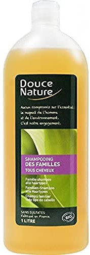 Douce Nature PRI 4804 Bio-Shampoo für die Brennnessel, Palmarosa, 1 l