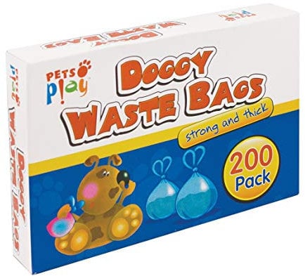 DOGGY BAGS Scented Pet Pooper Scooper Bag Dog Cat Poo Waste Toilet Poop