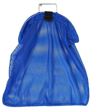 Scuba Choice Spearfishing 5mm SS Wire Handle Blue Fish Bag Net Mesh, Large 26