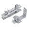 Bisagra de Pivote de Puerta de Acero Inoxidable Bisagra de 360 Grados Hacia Arriba Bisagra de Puerta Giratoria de Alto Rendimiento con forma 7 Para Garaje Casera