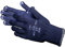 12 Paar JAH 5030 Feinstrick Handschuhe blau mit Noppen gute Passform ohne Nähte griffsicher atmungsaktiv waschbar 70% Polyester außen 30% Baumwolle innen hochwertige mittelschwere Qualität Gr. 10