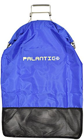 Scuba Choice Palantic Fischfangnetz aus Nylon, mit Griff zum Drücken, Blau