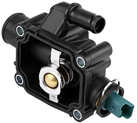 Aramox Ensemble de boîtier de Thermostat de Liquide de Refroidissement Moteur pour 206 207 207 CCGRAND Raid Partner.