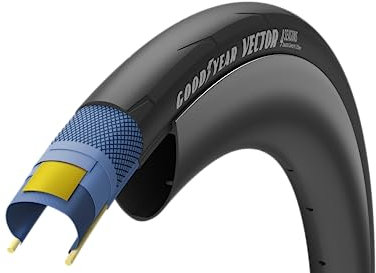 GOODYEAR Unisex Adulto, M COPERTURA 700X32 Vector 4SEASON TUBELESS, Nero, Black