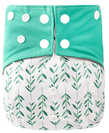 Maeau Windelüberhose Neugeborene 3-16kg Windelhose Waschbar für Baby Überhose Stoffwindeln Höschenwindeln Nachtwindeln Wasserdicht