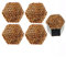 ihreesy 20 Stück Universal 17mm Radmutterkappe,Bling Bling Radmutterkappe Sechskantschutz Auto Radmutter Schraubenschutzkappe Kappen Mutter Radmutter Kappe Abdeckungen Abdeckkappe,Kristallgelb